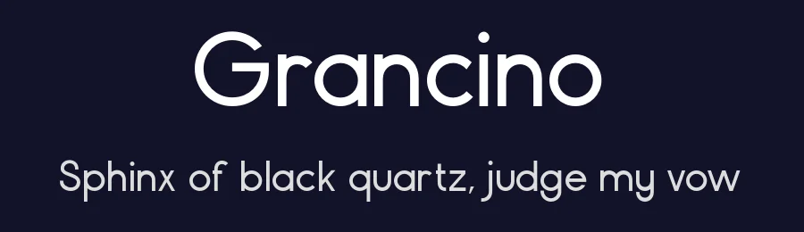 Grancino by Youthlabs Studio — Sans Serif Font — thumbnail 2