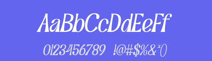 Grand Paradiso by Damarletter — Decorative Font — thumbnail 3