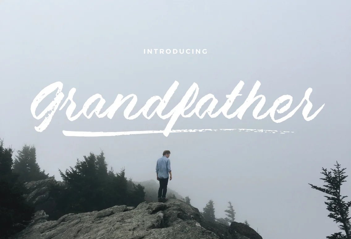 Grandfather Font by 1871 Project β Script Handwritten Font