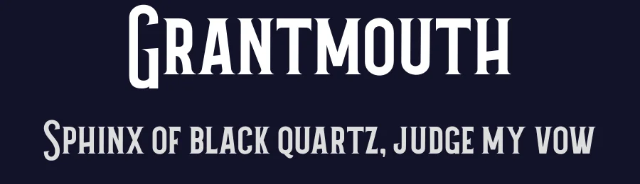 Grantmouth by Graptail Type Studio — Decorative Font — thumbnail 2