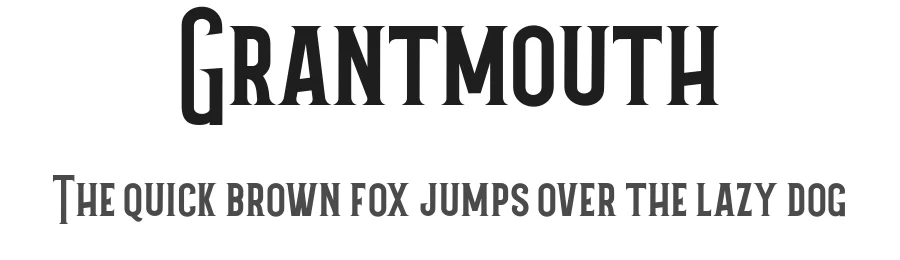 Grantmouth by Graptail Type Studio — Decorative Font