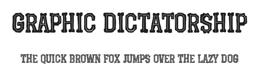 Graphic Dictatorship
