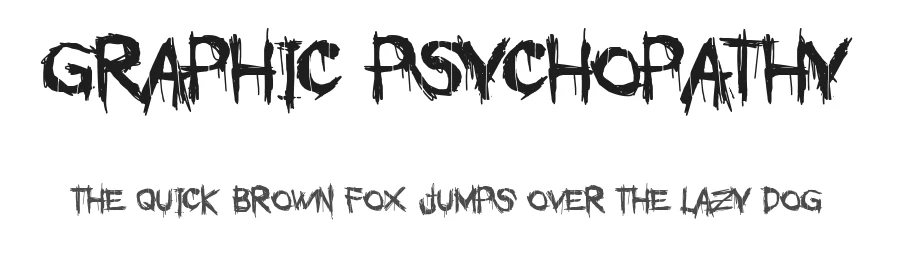 Graphic Psychopathy