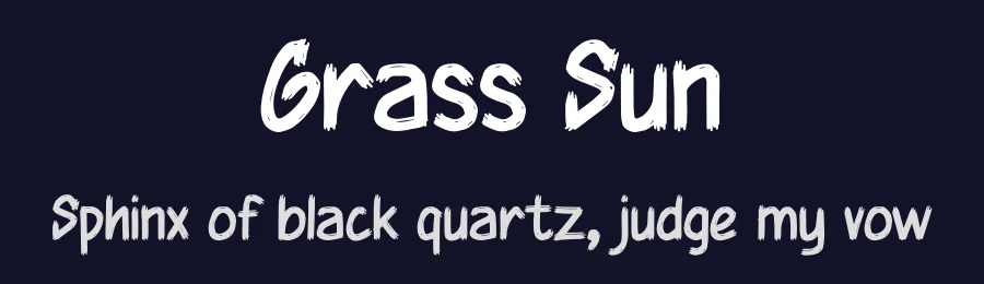 Grass Sun by Studio Hello Good — Script Handwritten Font — thumbnail 2