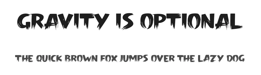 Gravity is Optional
