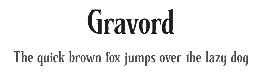 Gravord by Type Combo — Blackletter Font