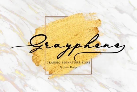 Grayphene Font by erlosDESIGN — Script Handwritten Font