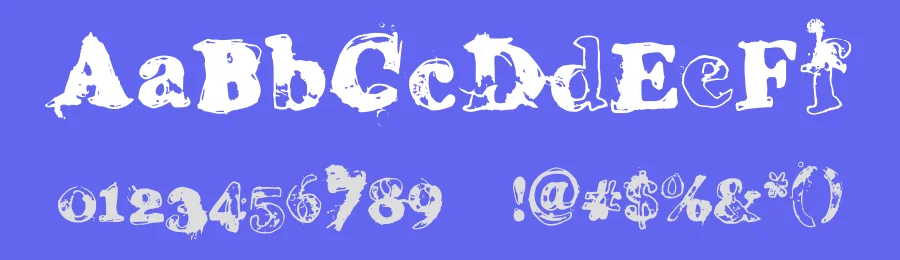 Grease Monkey by Daniel Shinn — Decorative Font — thumbnail 3