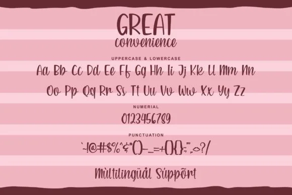 Great Convenience Font by Adiraphabet — Script Handwritten Font — thumbnail 7