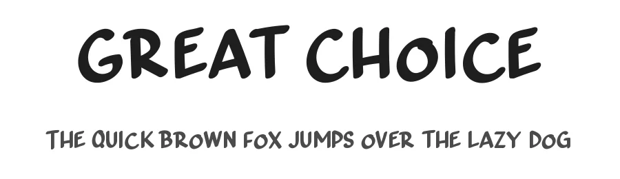 Great Choice