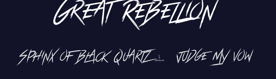 Great Rebellion by JSH creates — Decorative Font — thumbnail 2