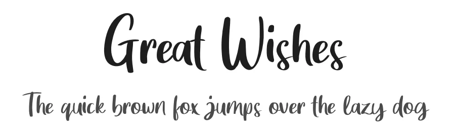 Great Wishes