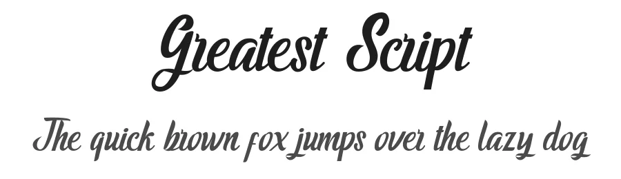 Greatest Script