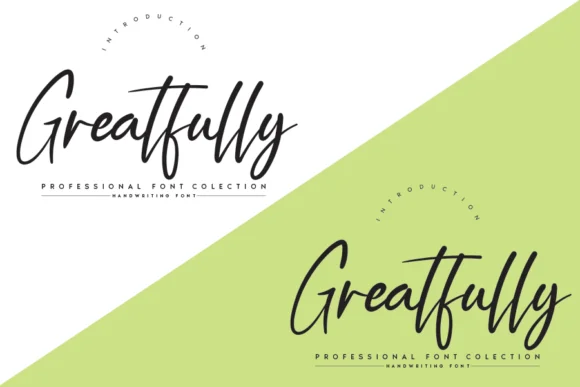 Greatfully Font by Creativewhitee — Script Handwritten Font — thumbnail 2