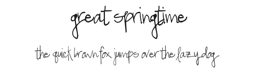 Great Springtime