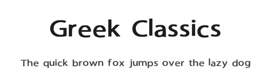 Greek Classics