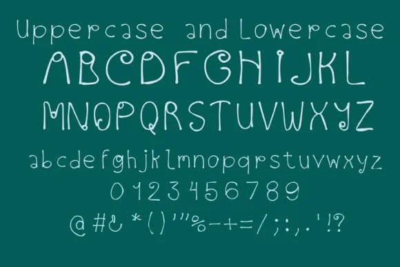 Green Tea Font by PJ Fonttein by PJ Fonttein — Script Handwritten Font — thumbnail 5