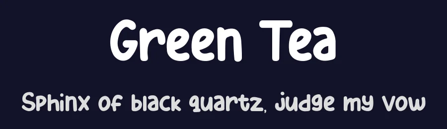 Green Tea by Tigadestd — Script Handwritten Font — thumbnail 2