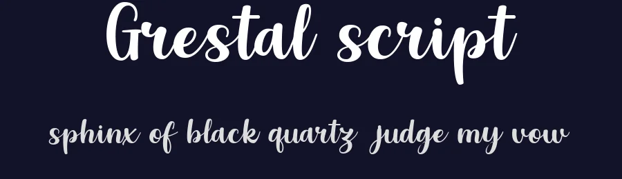 Grestal Script by Konstantine Studio — Script Handwritten Font — thumbnail 2
