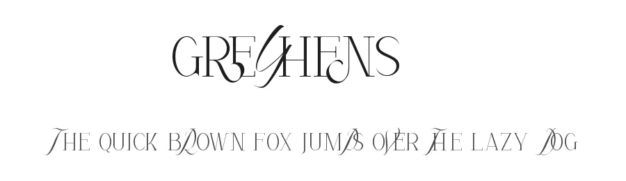 Greyhens by Calligraphy Fonts — Decorative Font