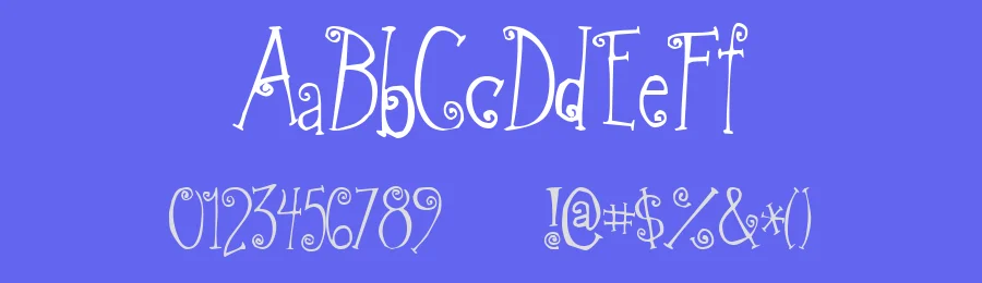 Greywolf Quirk by Greywolf — Decorative Font — thumbnail 3