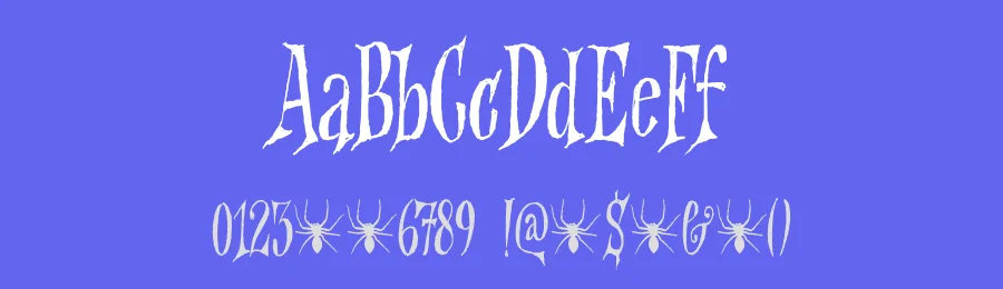 Griezelig by Hanoded — Decorative Font — thumbnail 3