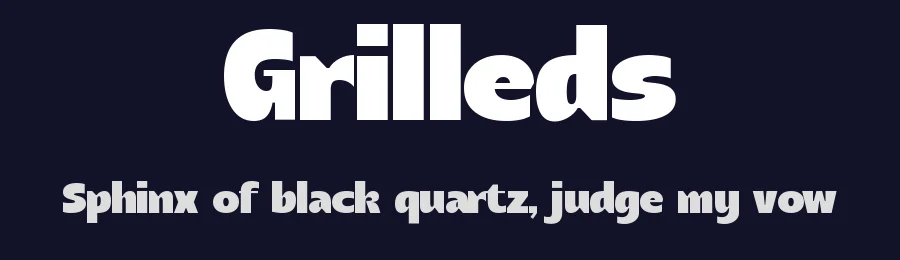 Grilleds by Timelesstype Studio — Sans Serif Font — thumbnail 2