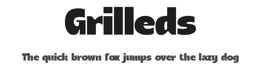 Grilleds by Timelesstype Studio — Sans Serif Font