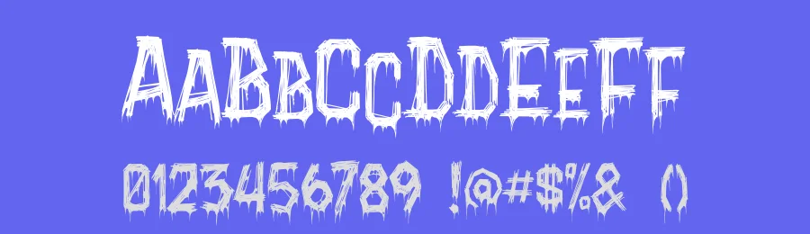 Grim Creeper by Sinister Fonts — Decorative Font — thumbnail 3