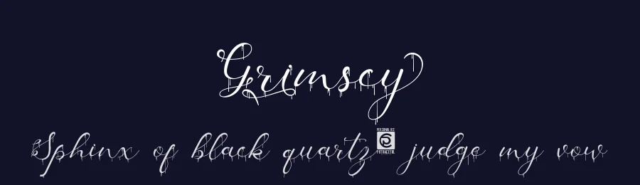 Grimscy by PutraCetol Studio — Decorative Font — thumbnail 2