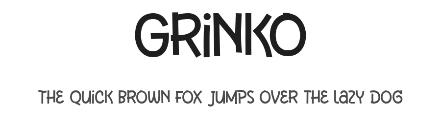 Grinko by Grontype — Decorative Font