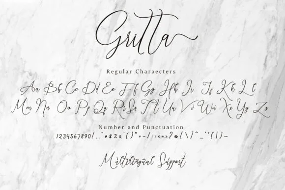 Gritta Font by tinyhandletter — Script Handwritten Font — thumbnail 6