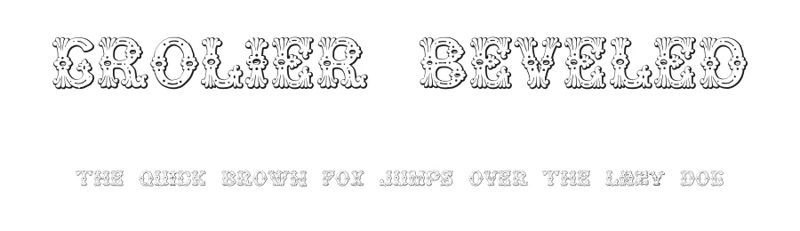 Grolier Beveled
