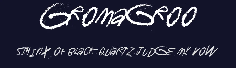 Gromagroo by Juha Korhonen — Script Handwritten Font — thumbnail 2
