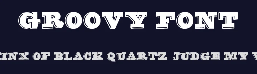 Groovy Font by zanatlija — Decorative Font — thumbnail 2