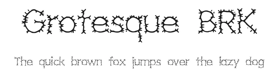 Grotesque BRK