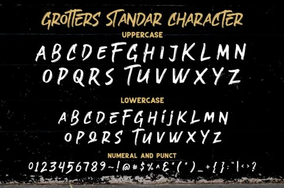 Grotters Font by ergibi studio — Script Handwritten Font — thumbnail 9