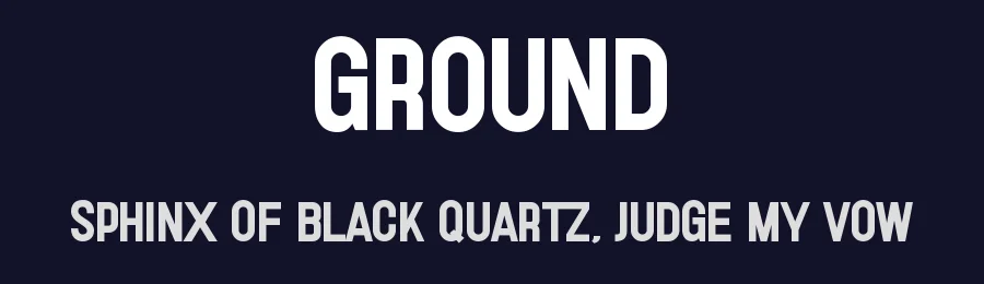 Ground by Perfectype — Sans Serif Font — thumbnail 2