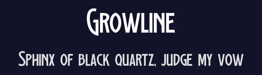 Growline by Letterhend Studio — Decorative Font — thumbnail 2