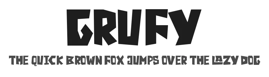Grufy by Stefani Letter โ Decorative Font