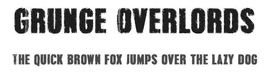 Grunge Overlords