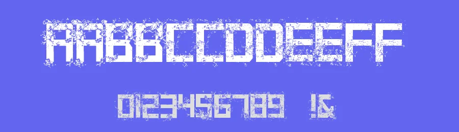 Grungy by Jayde Garrow — Decorative Font — thumbnail 3