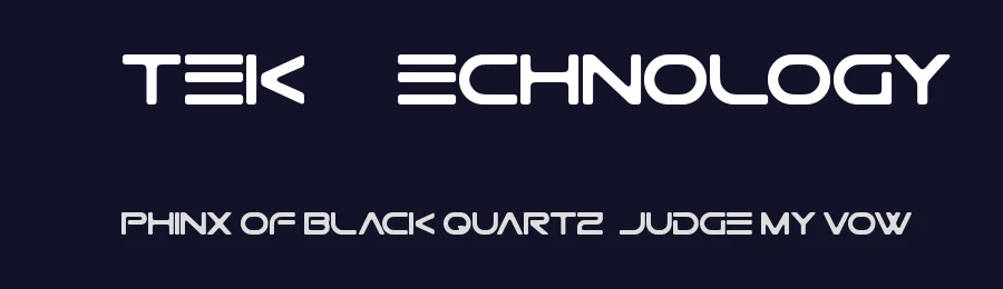 Gtek Technology by Qbotype Fonts — Display Font — thumbnail 2