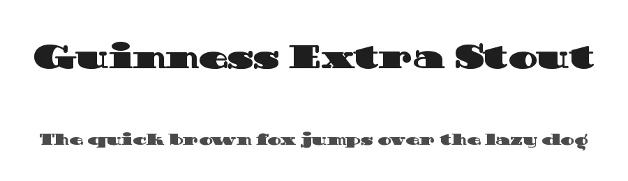 Guinness Extra Stout