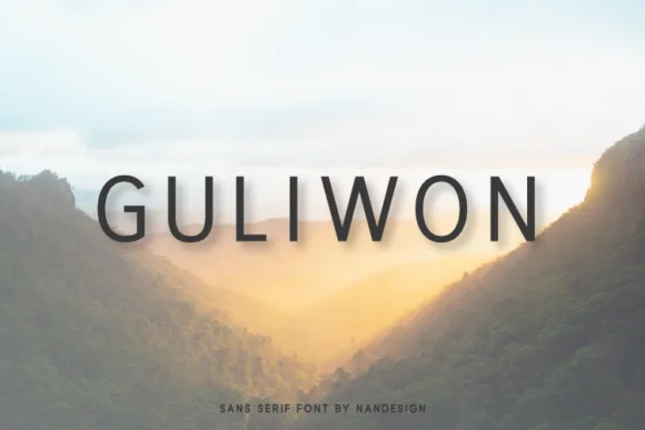 Guliwon Font by Nan Design — Wedding Font
