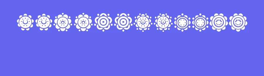 Gullar by Vladimir Nikolic — Dingbats Font — thumbnail 3