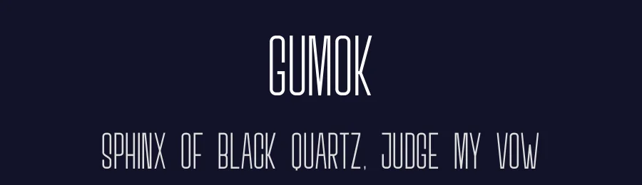 Gumok by Linecreative — Sans Serif Font — thumbnail 2