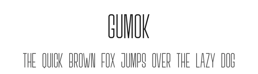 Gumok by Linecreative — Sans Serif Font