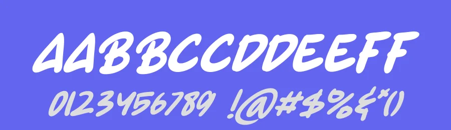 Gumy Monster by Kong Font — Decorative Font — thumbnail 3