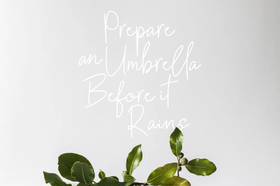 Gunung Pring Font by zuzulgo studio — Script Handwritten Font — thumbnail 4
